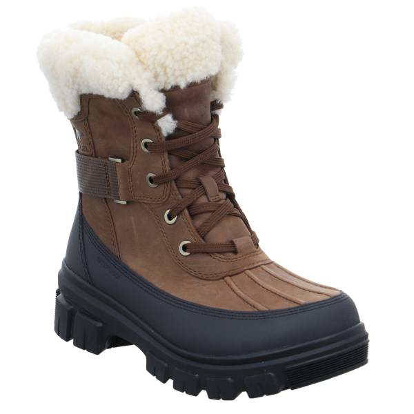 Bild 1 - SOREL Snowboot Braun Leder wasserdicht