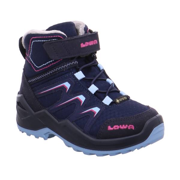 Bild 1 - LOWA Kleinkinder-Snowboot Membran Blau Synthetik Winterschuh