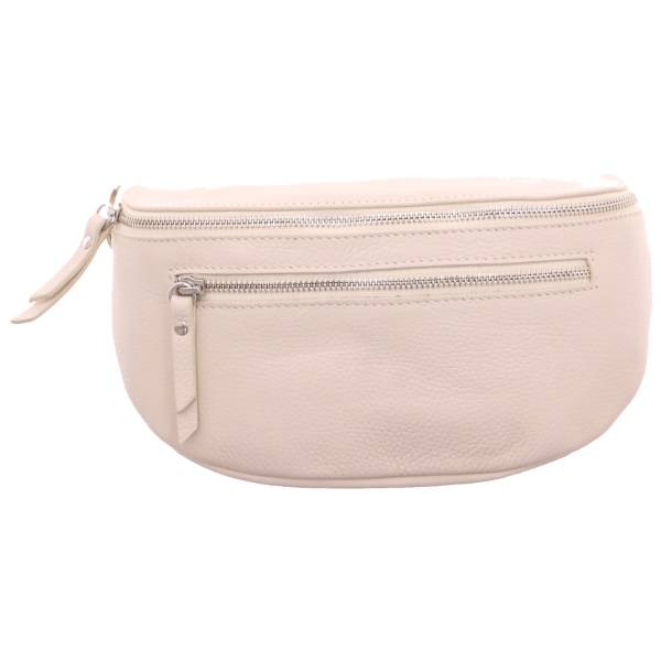 Bild 1 - * Gürteltasche / Bodybag Offwhite Leder