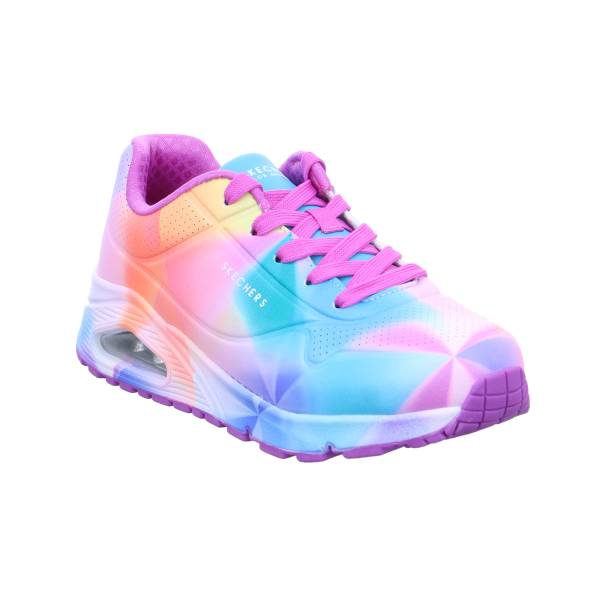 Bild 1 - SKECHERS Mädchen-Halbschuh Binder Multicolor Lederimitat Sneaker