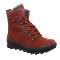 LEGERO Snowboot Mittelbraun Leder mit Gore-Tex-Membrane