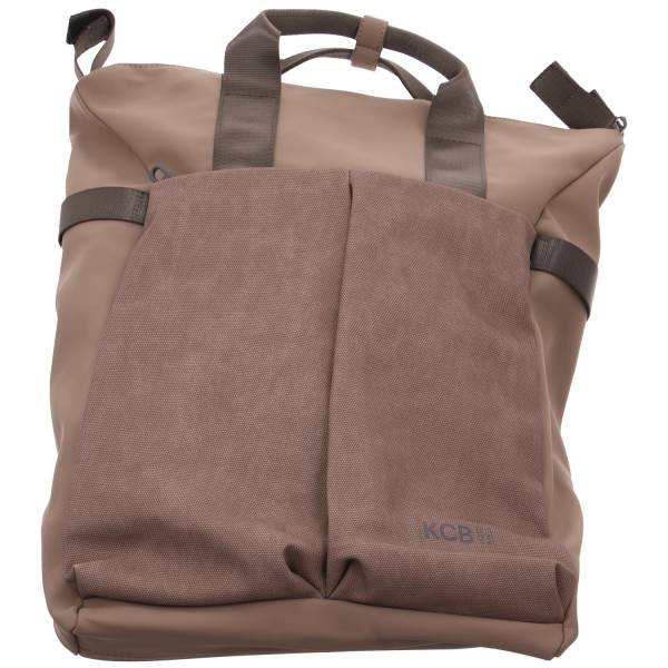 Bild 1 - KCB VEGAN BAGS Rucksack Taupe Textil Vegan