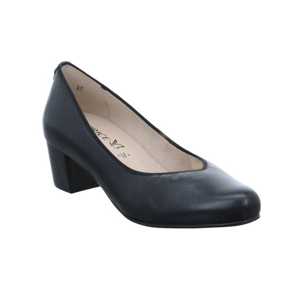 Bild 1 - CAPRICE Comfort-Pumps Schwarz Leder mit Wechselfussbett