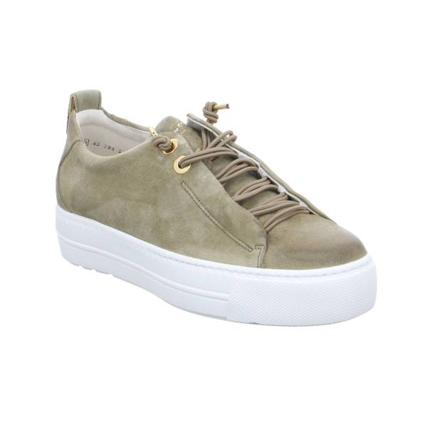 Bild 1 - PAUL GREEN Sneaker Khaki Leder