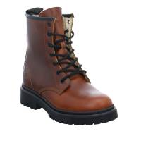 SCHUHENGEL Boot Cognac Leder mit Wollfutter