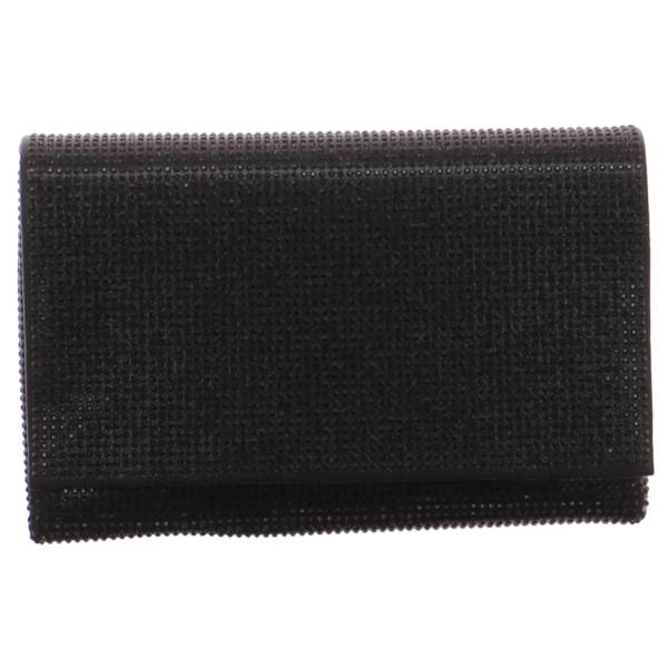 Bild 1 - MENBUR Clutch / Abendtasche Schwarz Textil