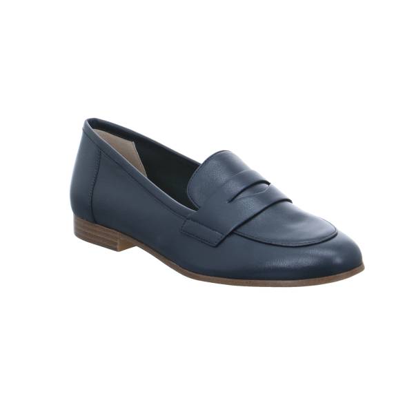 Bild 1 - CAPRICE Slipper Blau Leder "Super leicht"