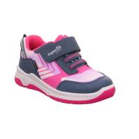 SUPERFIT Kleinkinder-Sport -Halbschuh Blau Textil Sneaker