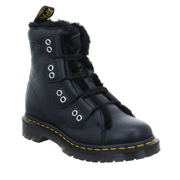 Bild 1 - DR. MARTENS Boot Schwarz Leder