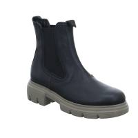 PAUL GREEN Boot Schwarz Leder