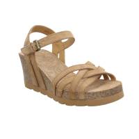 PANAMA JACK Bio-Sandalette Cognac Leder