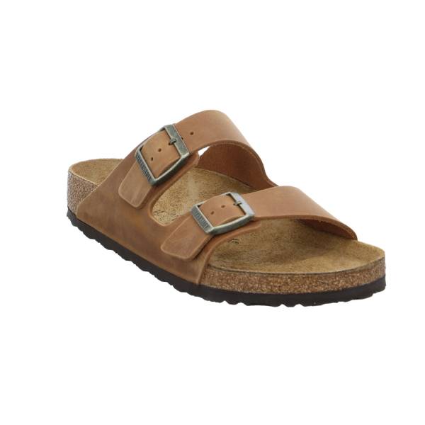 Bild 1 - BIRKENSTOCK Bio-Mûles Cognac Leder