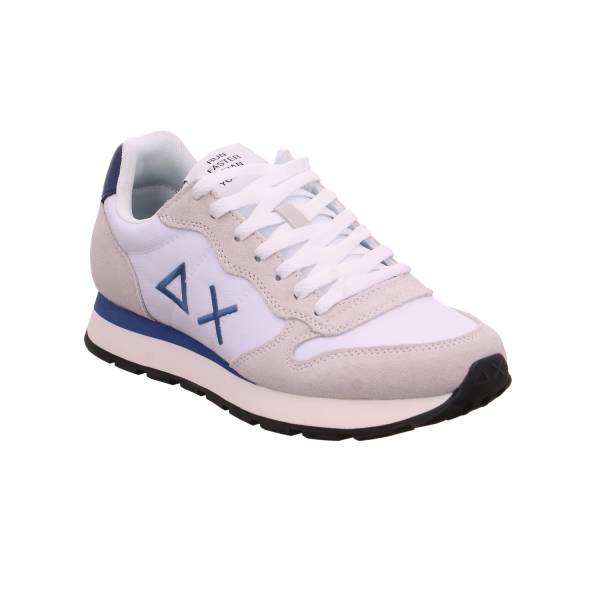 Bild 1 - Sun68 Halbschuhe Sneaker Stoff Weiss Textil