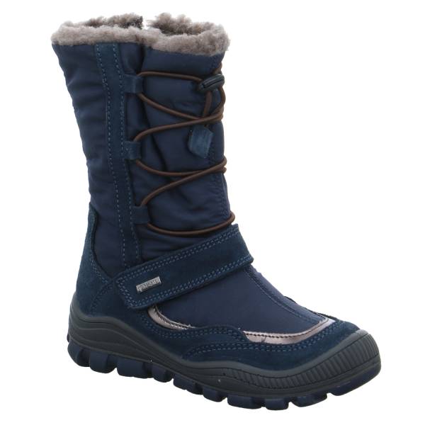 Bild 1 - PRIMIGI Kleinkinder-Winterstiefel Dunkelblau Textil Schneestiefel