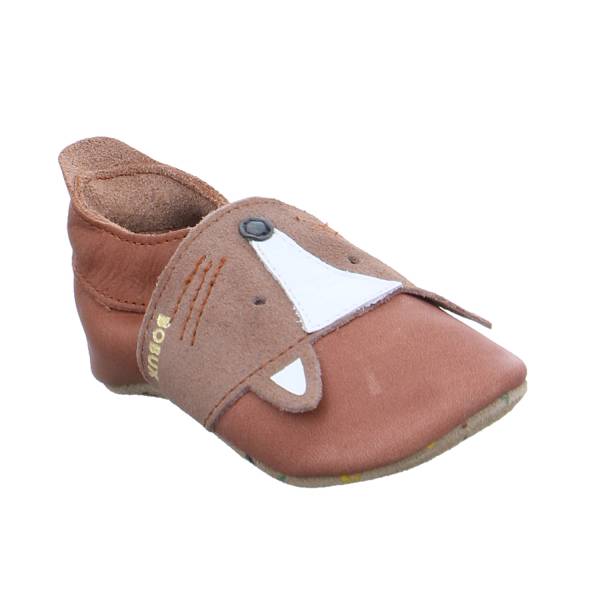 Bild 1 - BOBUX Krabbelschuh Braun Leder soft sole