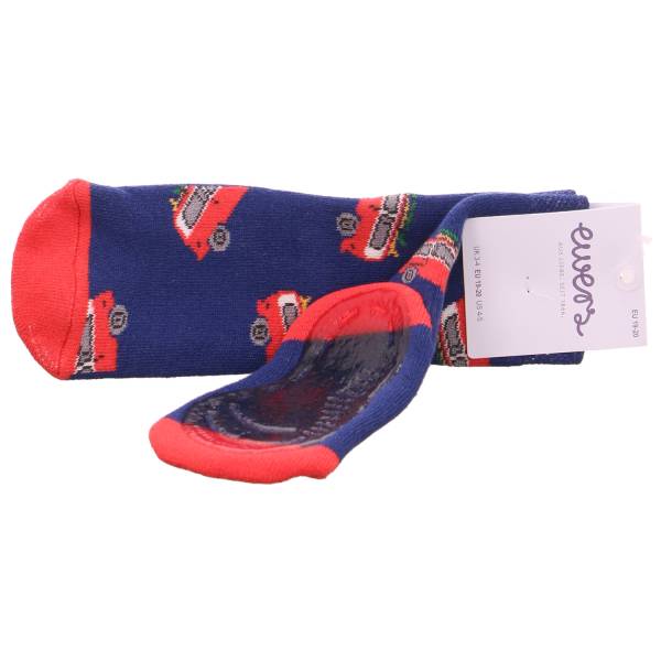 Bild 1 - EWERS Antirutsch-Socken Blau Textil