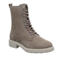 TAMARIS Boot Grau Leder mit Wechselfussbett