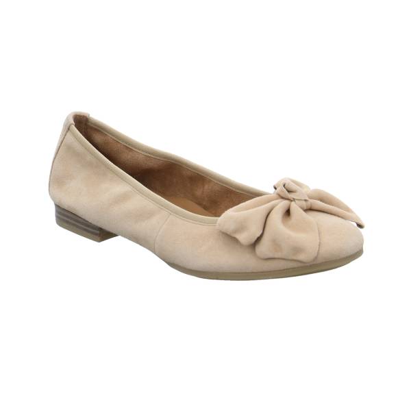 Bild 1 - TAMARIS Ballerina Beige Leder