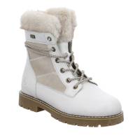 REMONTE Boot Offwhite Leder mit TEX Membrane