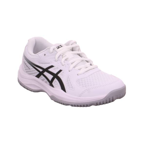 Bild 1 - ASICS Kinder Indoor Weiss Synthetik