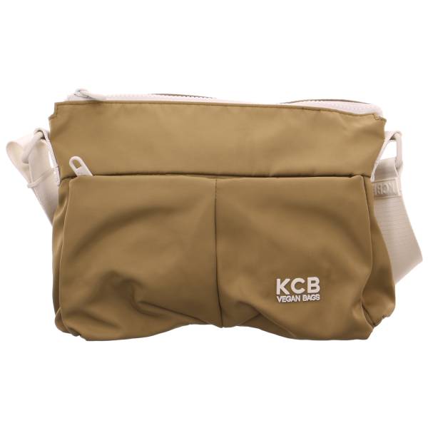 Bild 1 - KCB VEGAN BAGS Umhängetasche Olive Textil Ja