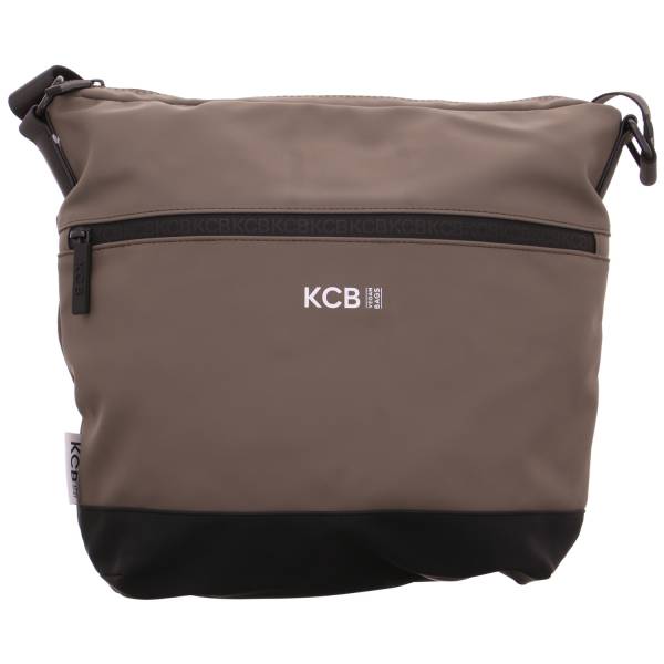 Bild 1 - KCB VEGAN BAGS Umhängetasche Grau Textil Vegan