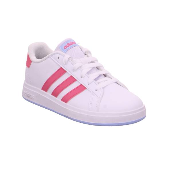 Bild 1 - ADIDAS Kinder Sportschuh Weiss Lederimitat