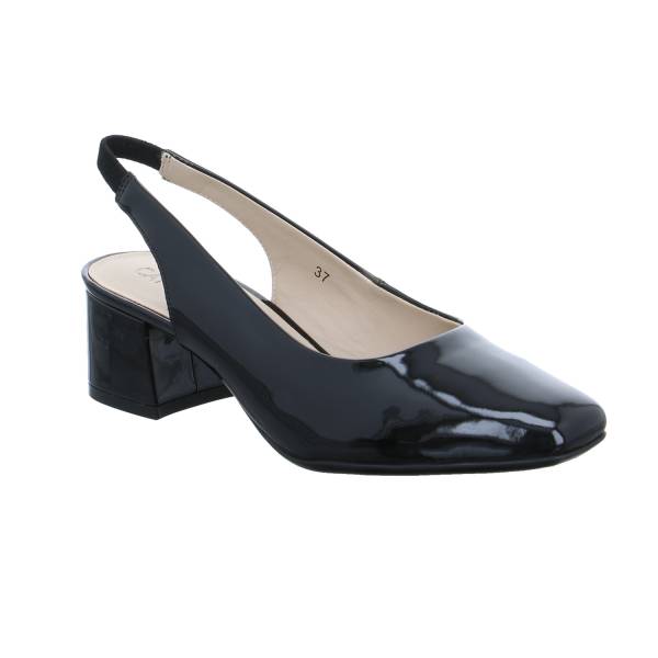 Bild 1 - CAPRICE Comfort-Slingpumps Schwarz Leder