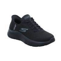 SKECHERS Sneaker Schwarz Textil mit SLIP-INS Ja