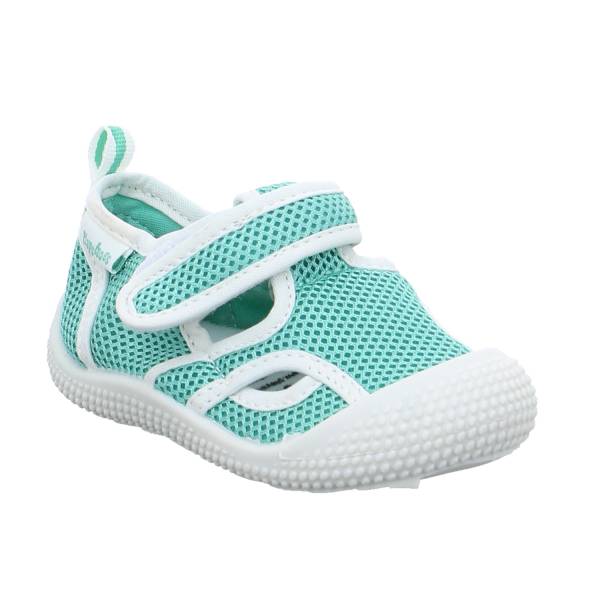 Bild 1 - PLAYSHOES Kleinkinder-Sandale wasserfest Mint Synthetik Badeschuh