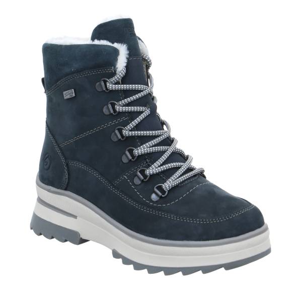 Bild 1 - REMONTE Snowboot Blau Leder mit TEX-Membrane