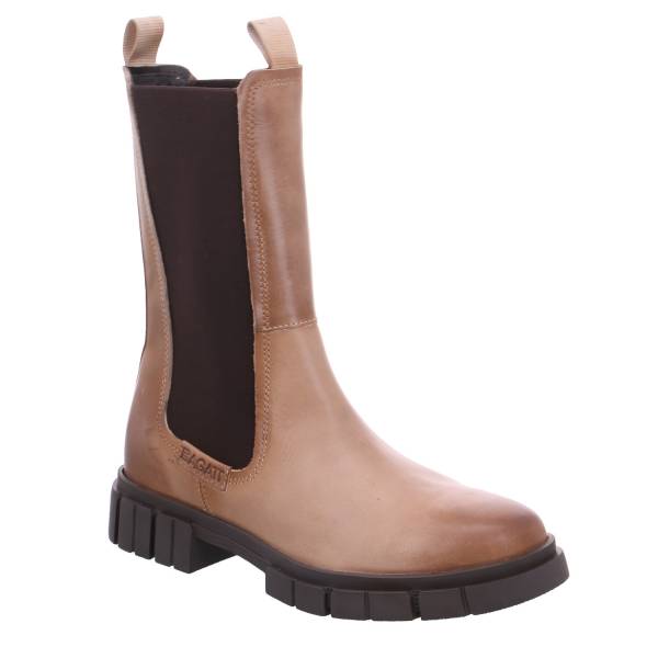 Bild 1 - BAGATT Stiefel Taupe Leder