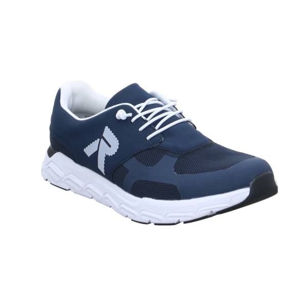 Bild 1 - RIEKER Halbschuhe Sneaker Stoff Blau Synthetik