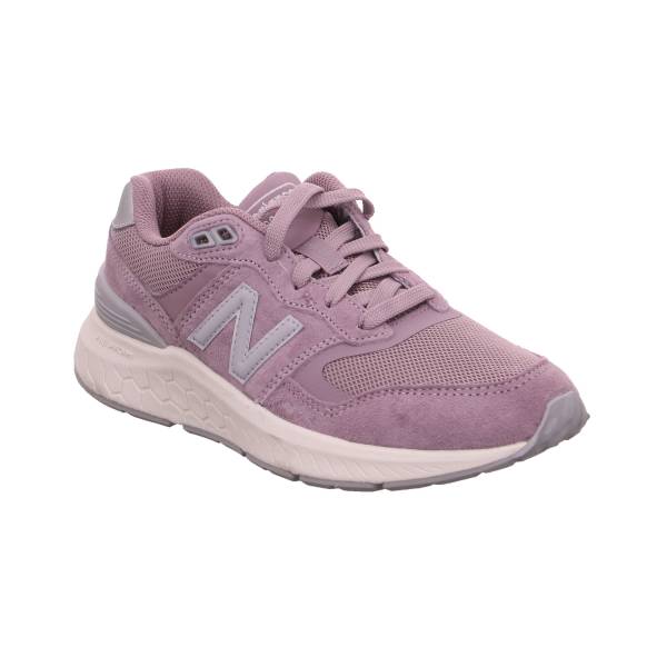 Bild 1 - NEW BALANCE Training Fitnessschuhe Violette Leder