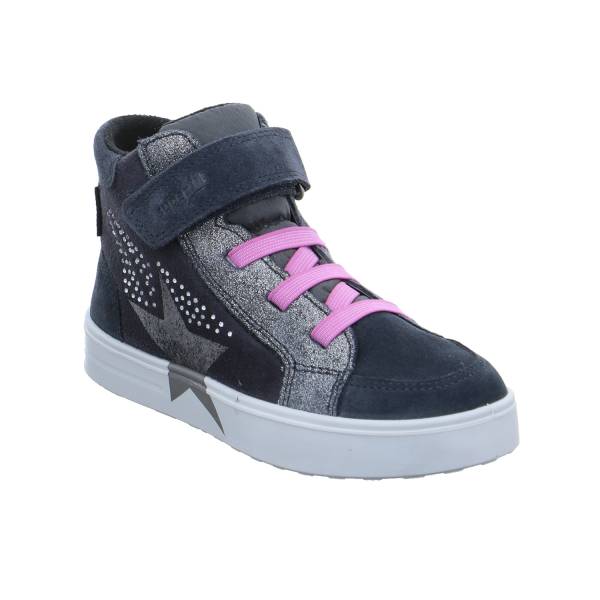 Bild 1 - SUPERFIT Kleinkinder-Halbschuh Binder Grau Textil Sneaker high