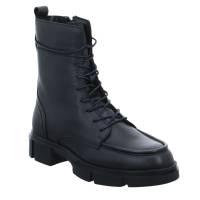 SCHUHENGEL Boot Schwarz Leder