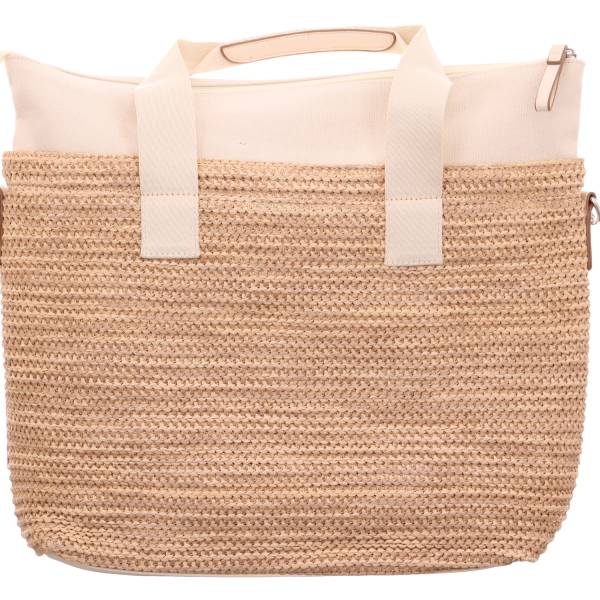 Bild 1 - TOM TAILOR Sommertasche Beige Textil