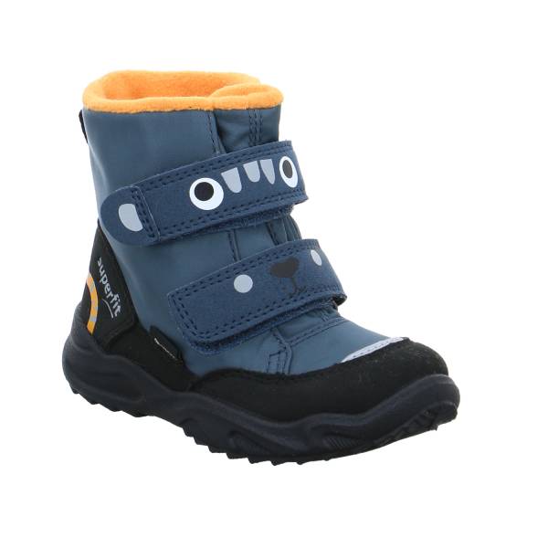 Bild 1 - SUPERFIT Kleinkinder-Snowboot Membran Grau Textil Baby-Winterstiefel