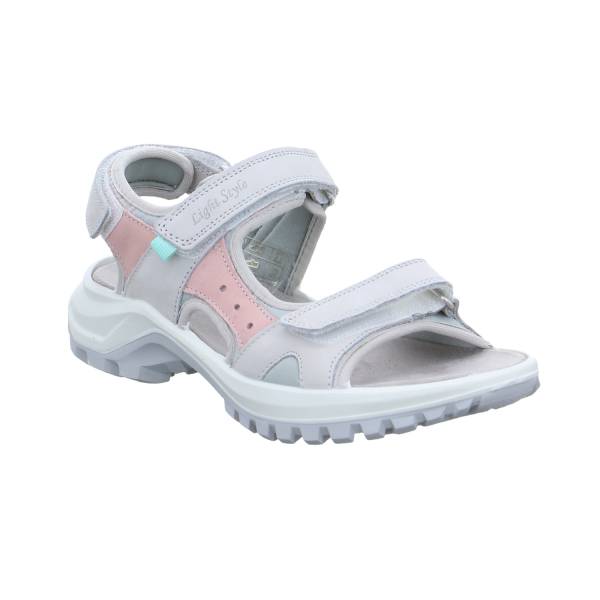 Bild 1 - IMAC Trekking-Sandalette Hellgrau Leder