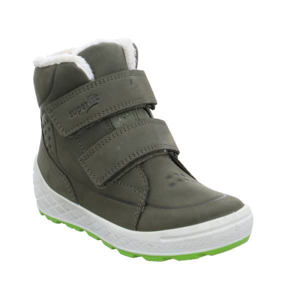 Bild 1 - SUPERFIT Kleinkinder-Winter-Bottine Grün Textil Baby-Boot