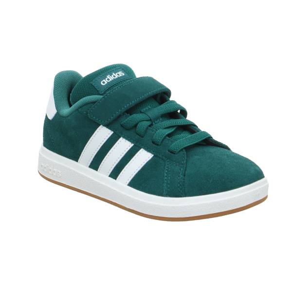 Bild 1 - ADIDAS Kinder Sportschuh Grün Lederimitat