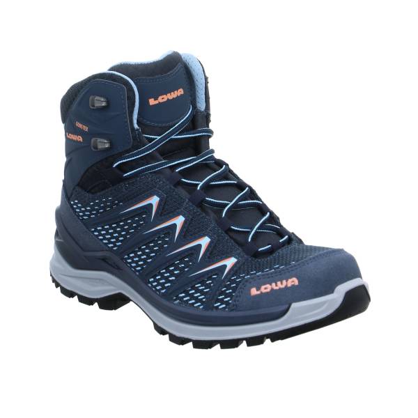 Bild 1 - LOWA Wander- Bergschuh Damen Blau Lederimitat Gore-Tex Ja