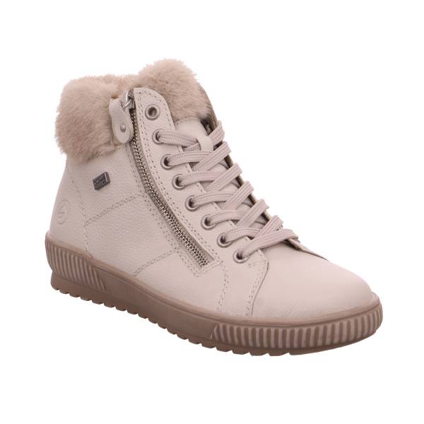 Bild 1 - REMONTE Mid Cut Sneaker Offwhite Leder mit TEX Membrane