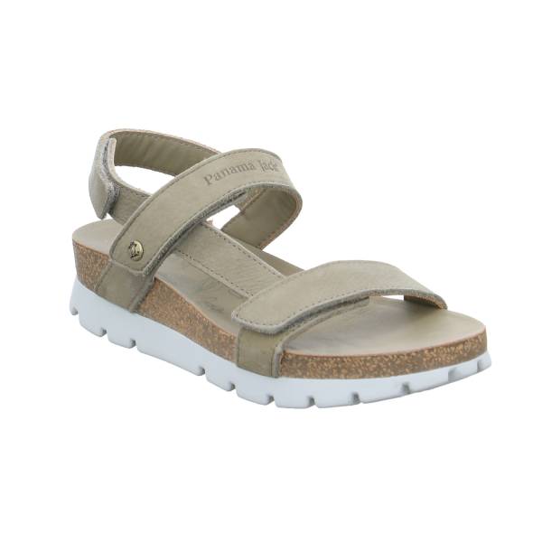 Bild 1 - PANAMA JACK Bio-Sandalette Khaki Leder