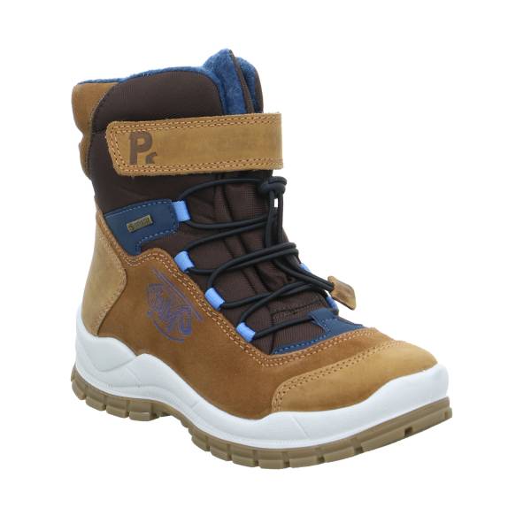 Bild 1 - PRIMIGI Jungen-Winter-Bottine Cognac Leder Winter Boot