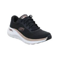 SKECHERS Sneaker Schwarz Textil mit Wechselfussbett Ja