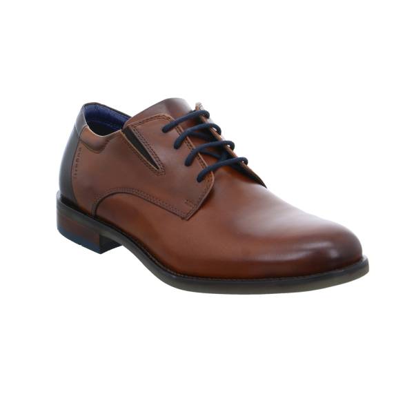 Bild 1 - BUGATTI SHOES Halbschuh-City Cognac Leder