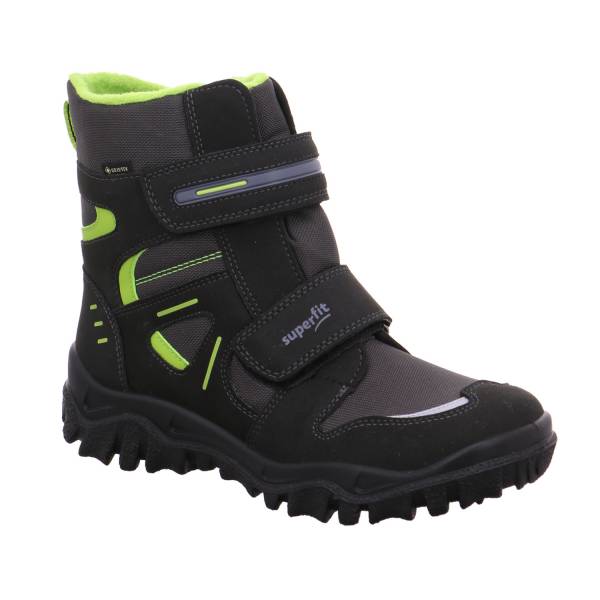 Bild 1 - SUPERFIT Jungen- Snowboot Membran Grau Textil Winterstiefel