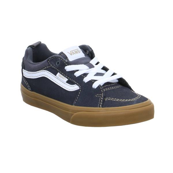 Bild 1 - VANS Kinder Sportschuh Grau Leder