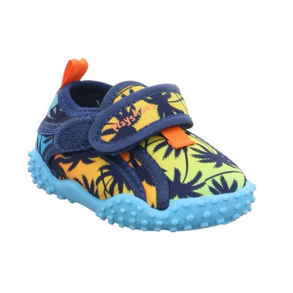 Bild 1 - PLAYSHOES Kleinkinder-Sandale wasserfest Multicolor Textil Badeschuh